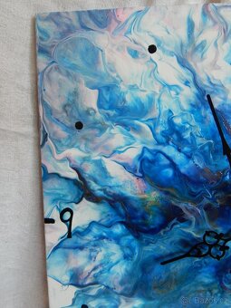 Hodiny - námořnická modř - 2