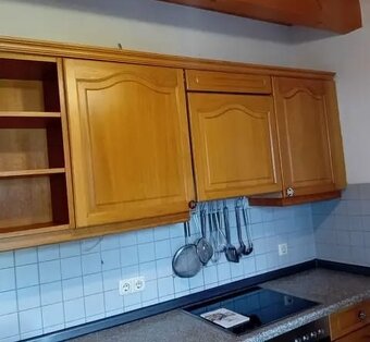 Kuchyněprotebe rustikalní, venkovská, rovná 290 cm - 2