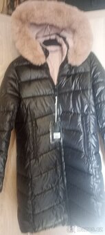 Dámská dlouhá prošívaná bunda - 2