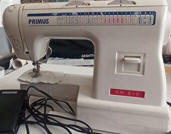 elektrický přenosný šicí stroj, PRIMUS NM210 - 2