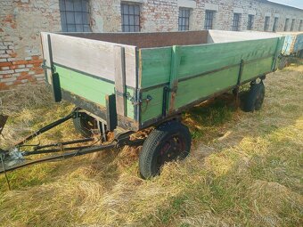 Vlek dvouonápravový za traktor - 2