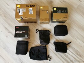 Nikon d7100 + objektivy, blesk a celá výbava - 2