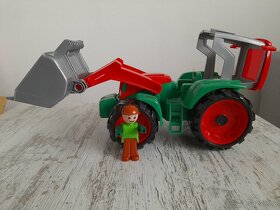 "LENA" Traktor s pohyblivou radlicí a panáčkem - 2