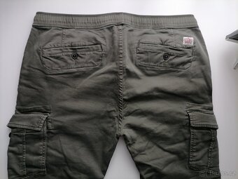 Nové, khaki kalhoty - 2