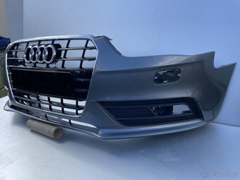 AUDI A4 B8 8K FACELIFT - přední nárazník vč. masky - 2
