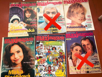 Staré časopisy Maxi magazín - 2