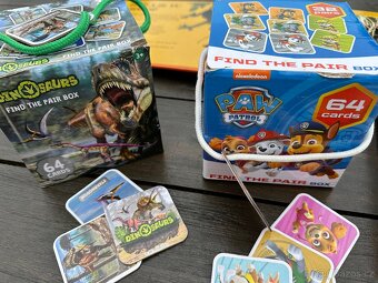 Sada dětských deskových her a puzzlí - 2