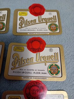 Pivní etikety Pilsen Urguell - 2