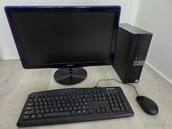 P: DELL i5-6500 3,2GHz, 8GB RAM, SSD 256GB, 22" Monitor 22 - 2