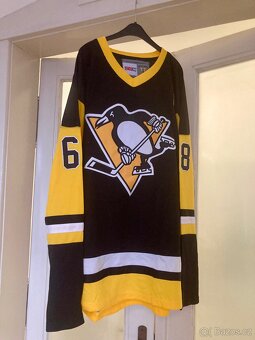 Hokejovy dres - pittsburgh penguins Jaromir Jagr, vyšívaný - 2