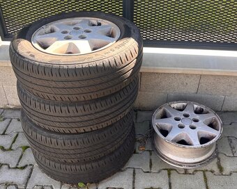 Alu Ford Sierra R15 5x112 6J ET38 střed 63,3 mm - 2