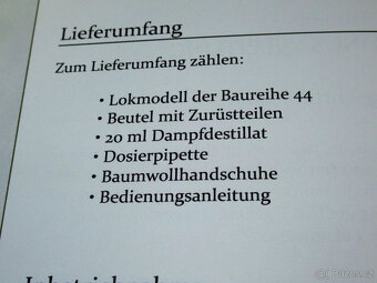 Rozchod 1 AT - 11122 NEM - 44 0300-2 OLEJ - Parní lokomotiva - 2