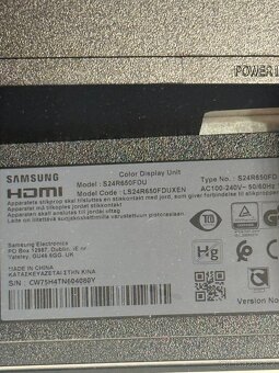 Samsung monitor 24” 75Hz - 12 měsíců možnost vrácení - 2