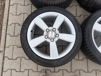 4x al kola 5x112 17 + pneu zimní 225/45 R17 - 2