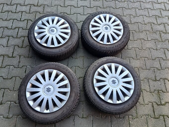 Disky + pneu Suzuki SX 4 + kryty kol - sada 4 ks - 2