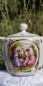 Romantická vintage cukřenka Tři grácie - 2