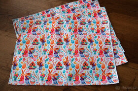 NOVÉ velikonoční prostírání, 4 ks - 2