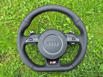 AUDI VOLANT KOŽENÝ MULTIFUNKCNY ZKOSENY - 2