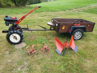 Prodám krásný český malotraktor Vari,  málo používaný - 2