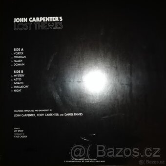 LP - JOHN CARPENTER´S LOST THEMES - 2