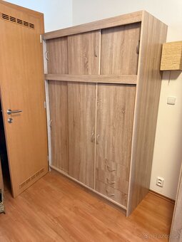 Šatní skříň 3 dveř. sonoma - 2