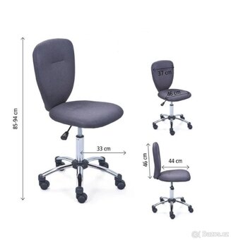 Dětská židle Unic Spot Luca šedá - 2