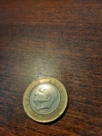 Prodám minci Turecko (nálezový stav) - 2