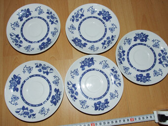5x talířek raritní vzor, porcelánka Nová role ČSSR + další - 2