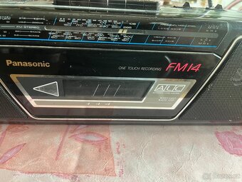 Panasonic RX-FM14 kazetové rádio - 2