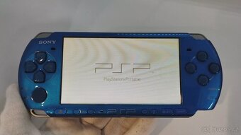 PSP-3000 námořnická modrá - vzácná barva - 2