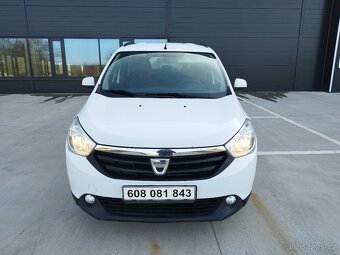 DACIA LODGY 1.6i, 2013, 1.majitel , koupeno ČR - 2