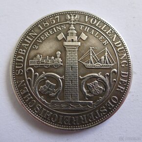 Replika 2 tolar FJI 1857, rakousko- uhersko - 2