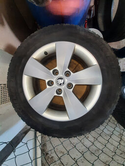 Škoda Superb 16" Zimní kola 215/60/16 ALPIN 6 - 2