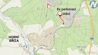 Prodej 8 parkovacích stání – Horní Bříza, ulice Na Kaolínce - 2