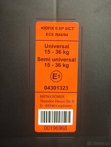 Dětská autosedačka Römer KIDFIX II XP - 2