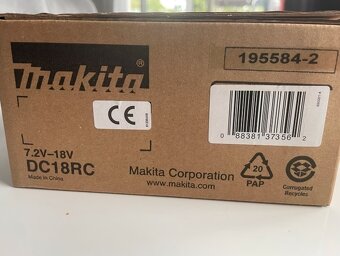 Nová nabíječka Makita DC18RC - 2