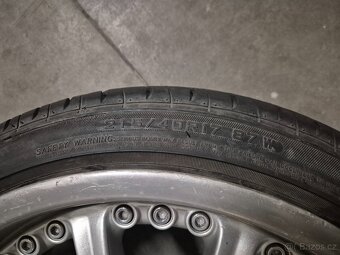ALU disky RH, BMW E30, 4X100, dobré pneu - 2