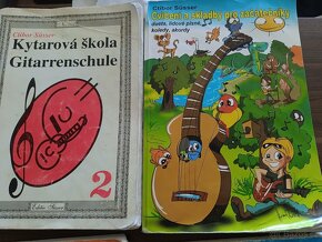 klavírní škola díl 2 + kytarová škola - 2