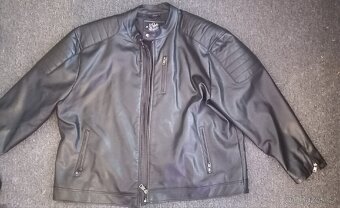 Koženková bunda pánská vel. 5XL - 2