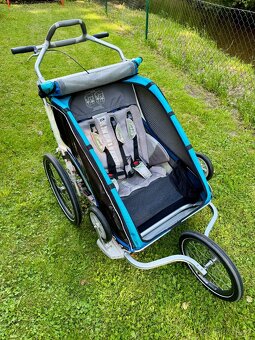 Chariot CX2 vč. setu pro kolo a běh/brusle - 2