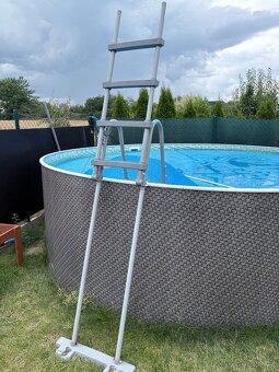 Bazén Azuro Vario ratan 3,6x1,2m + solární ohřev + filtrace - 2