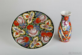 Ručně malovaná váza - lidový motiv - 2