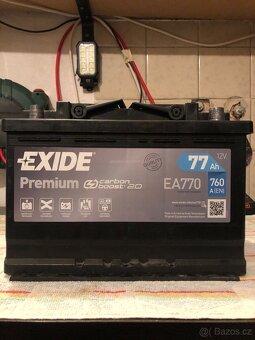EXIDE autobaterie 77Ah - 2