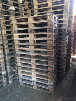 Palety eur tmavé - 2