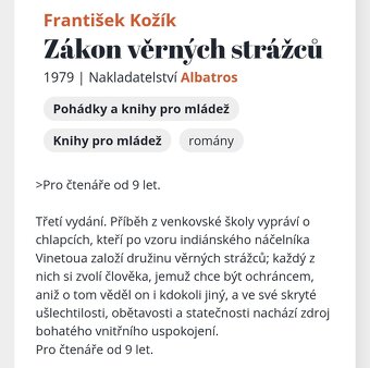 Knizka zákon věcných strážců - 2