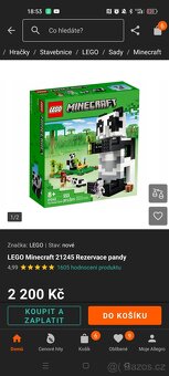Lego Minecraft mix setů - 2