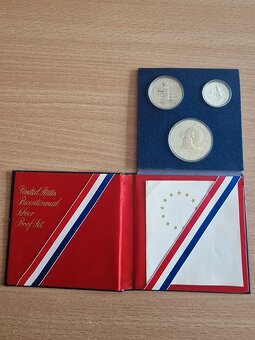 Strieborne mince - 2