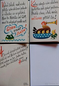 Prodám pohlednice/přání Vojtěch Kubašta - 2