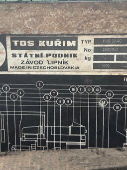 Frézka na kov FGS 32/40 - 2