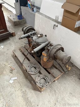 Zadní náprava s uzávěrkou - multicar M25 - 2